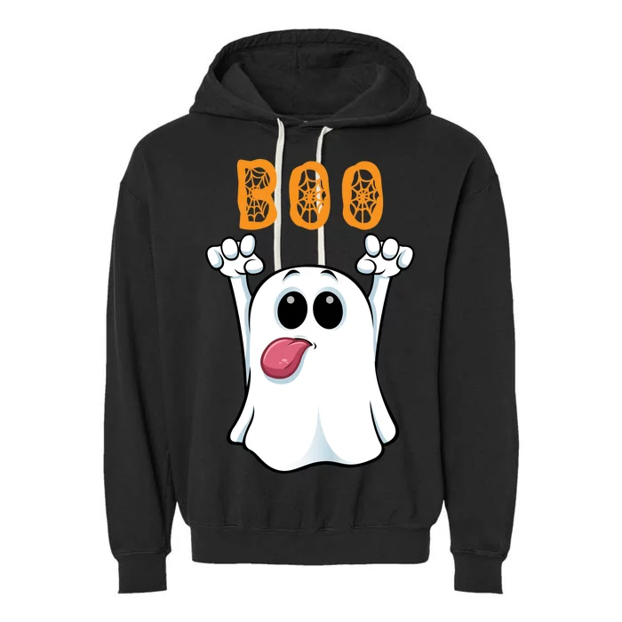 Boo Silly Ghost Garment-Dyed Fleece Hoodie