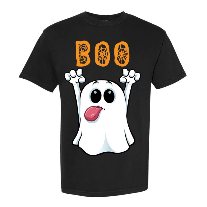 Boo Silly Ghost Garment-Dyed Heavyweight T-Shirt