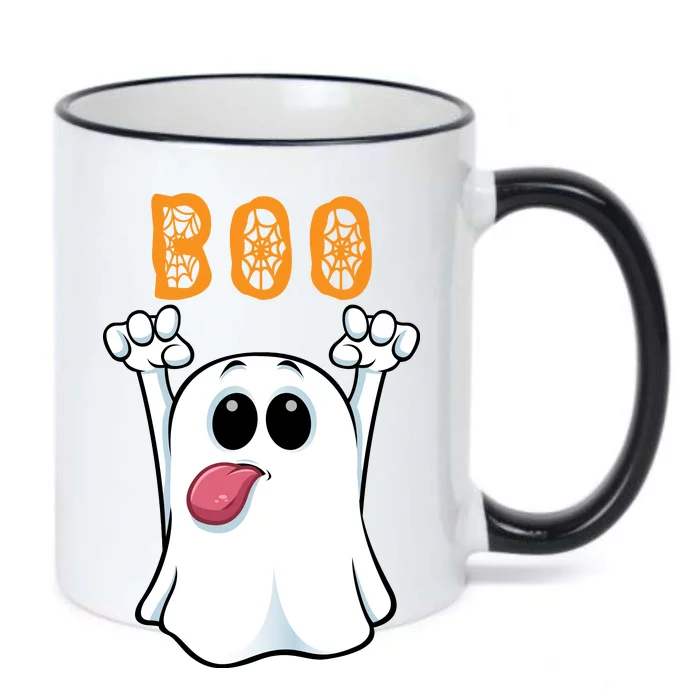 Boo Silly Ghost Black Color Changing Mug