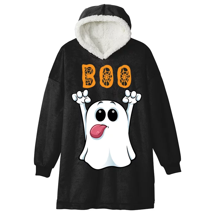 Boo Silly Ghost Hooded Wearable Blanket