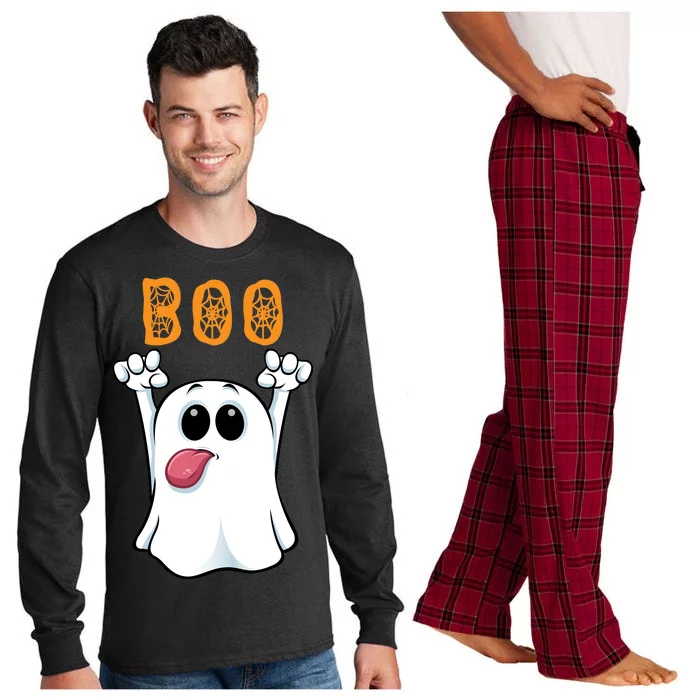 Boo Silly Ghost Long Sleeve Pajama Set