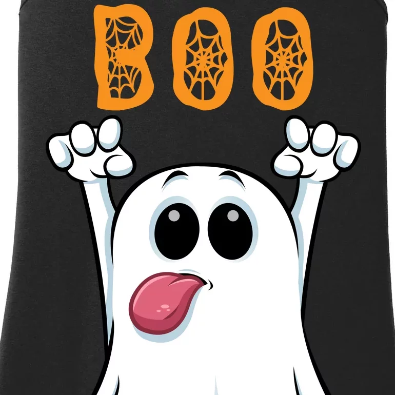 Boo Silly Ghost Ladies Essential Tank