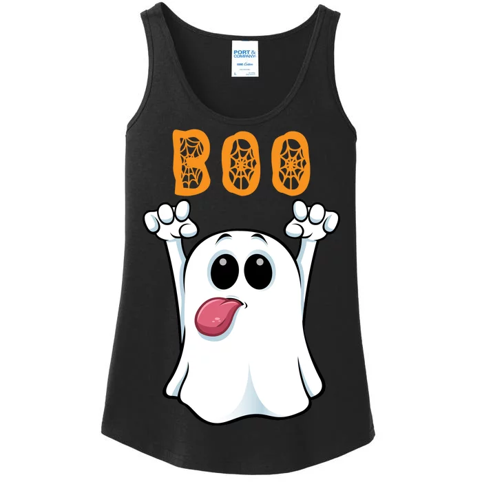 Boo Silly Ghost Ladies Essential Tank