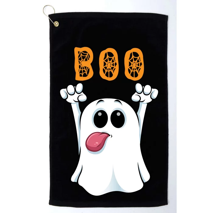 Boo Silly Ghost Platinum Collection Golf Towel