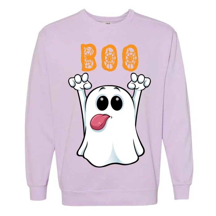 Boo Silly Ghost Garment-Dyed Sweatshirt