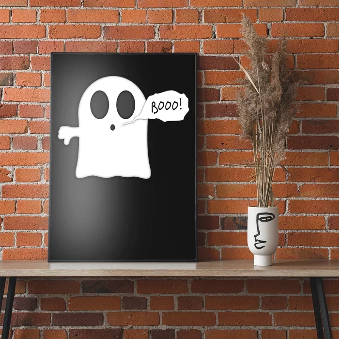 Boo Thumbs Down Ghost Poster