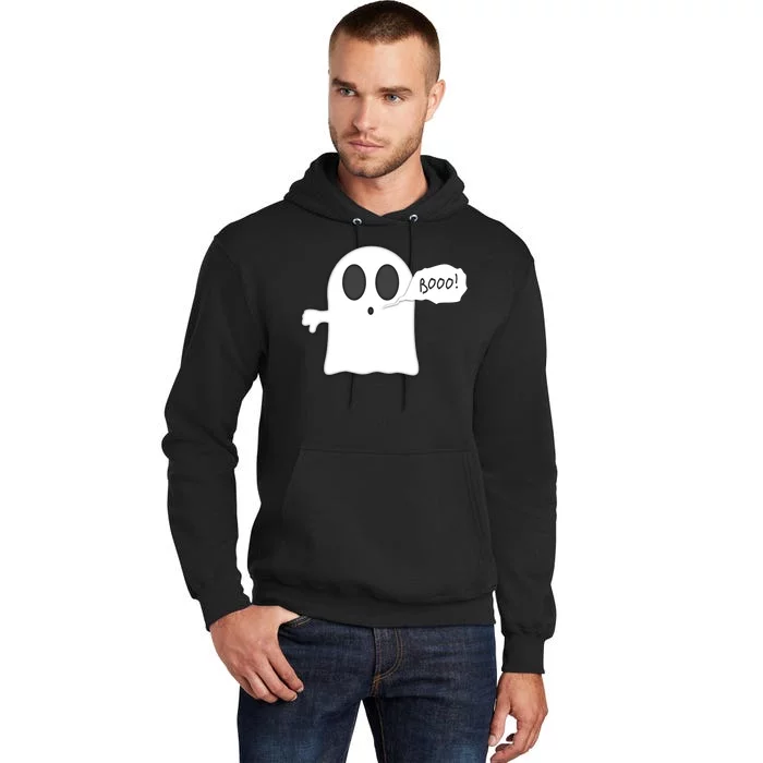 Boo Thumbs Down Ghost Tall Hoodie