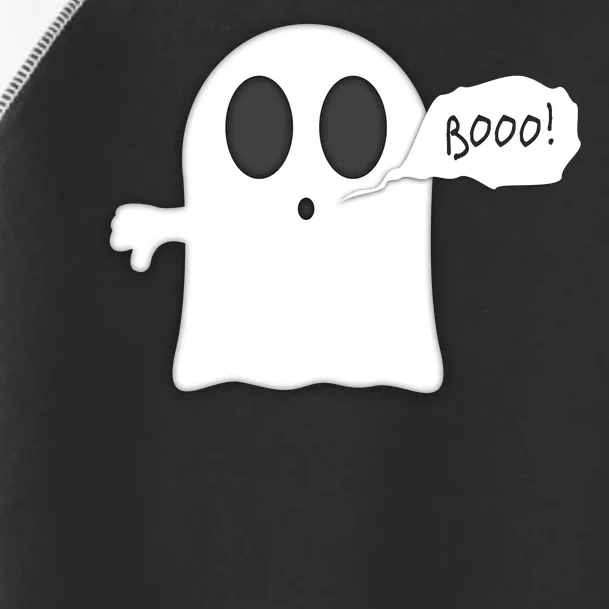 Boo Thumbs Down Ghost Toddler Fine Jersey T-Shirt