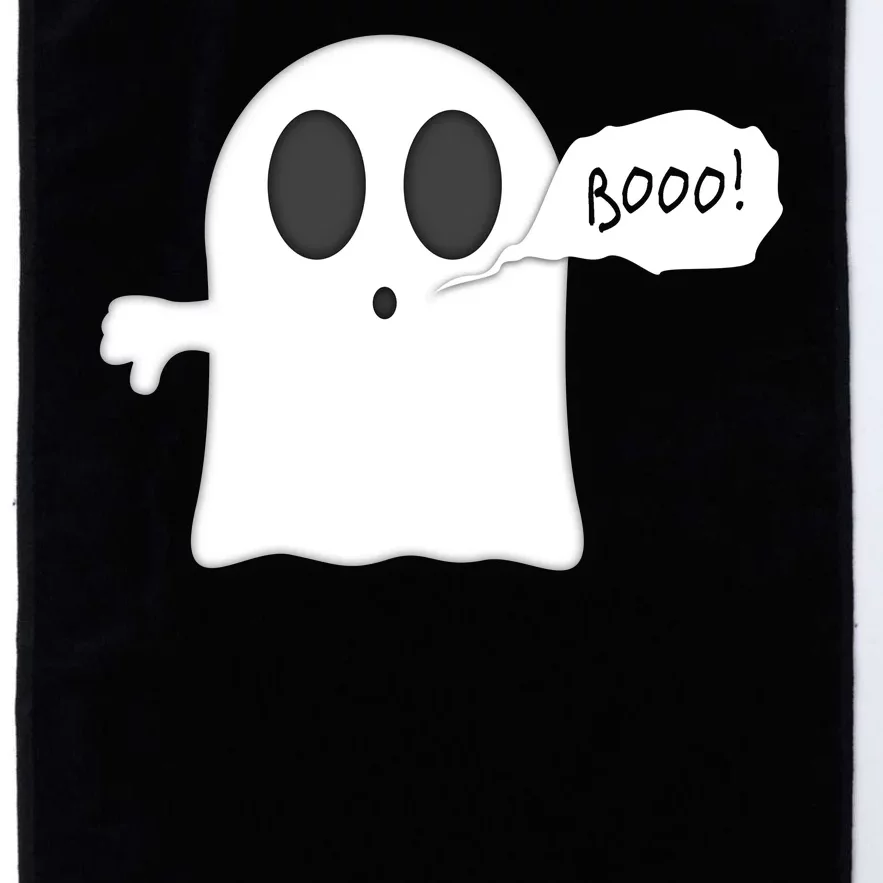 Boo Thumbs Down Ghost Platinum Collection Golf Towel