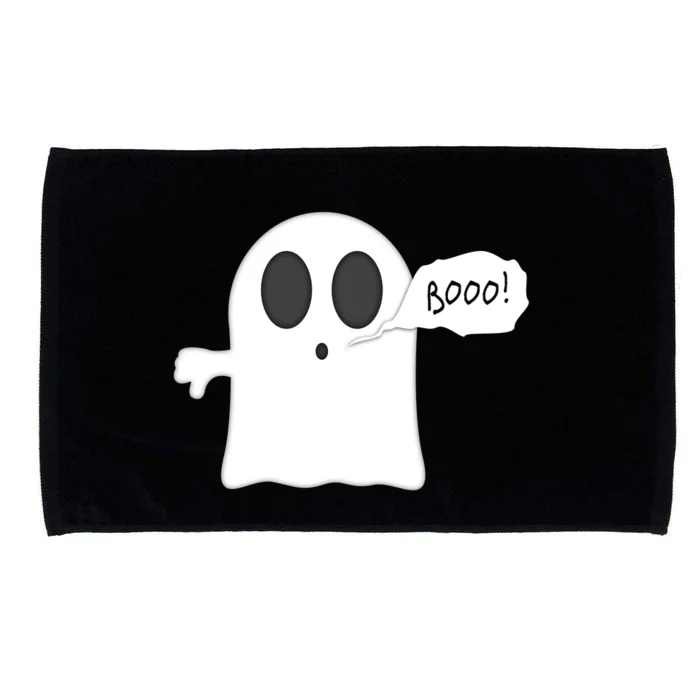 Boo Thumbs Down Ghost Microfiber Hand Towel