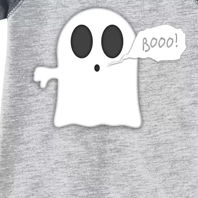 Boo Thumbs Down Ghost Infant Baby Jersey Bodysuit