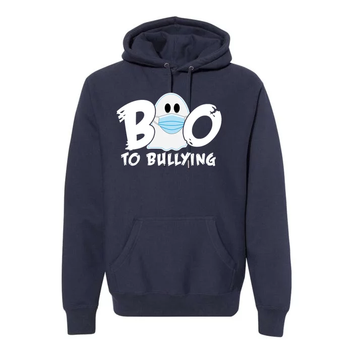 Boo To Bullying Quarantine Ghost Premium Hoodie