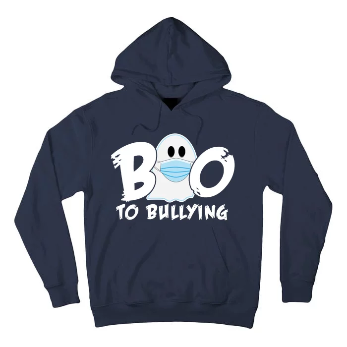 Boo To Bullying Quarantine Ghost Tall Hoodie