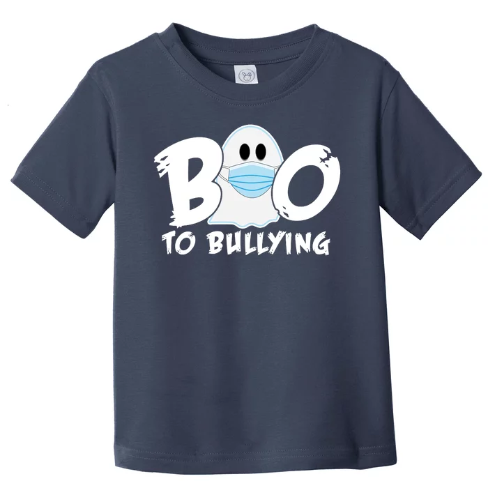 Boo To Bullying Quarantine Ghost Toddler T-Shirt