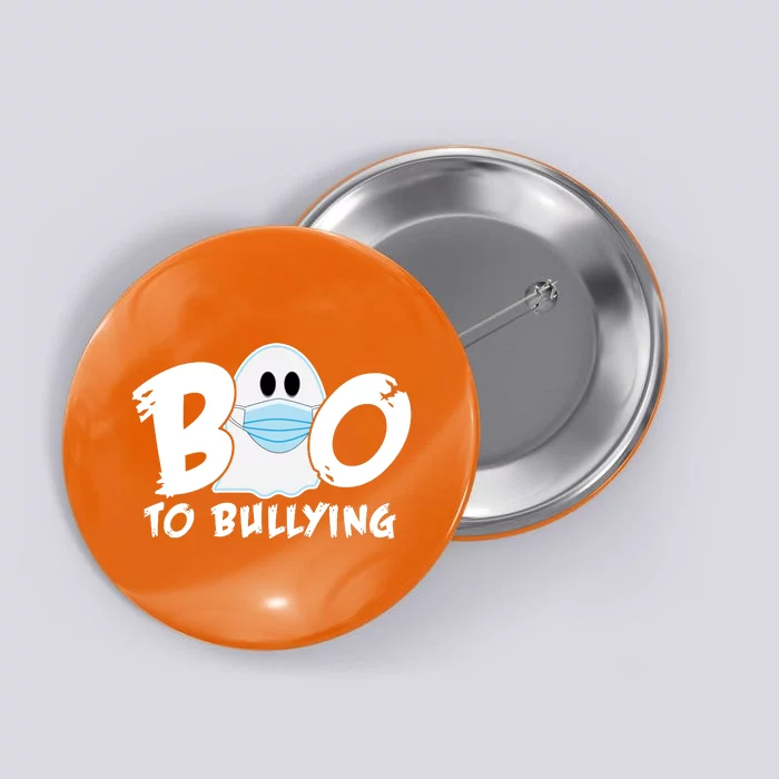 Boo To Bullying Quarantine Ghost Button