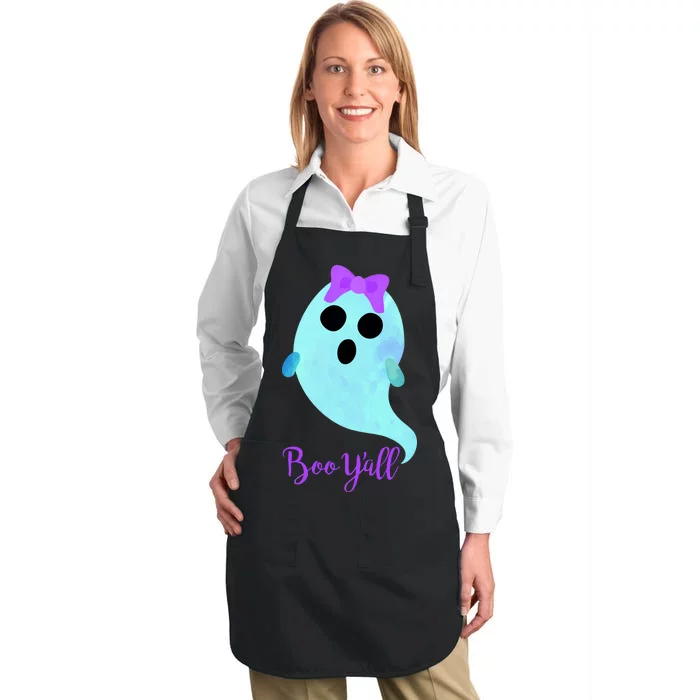 Boo Y'all Full-Length Apron With Pocket