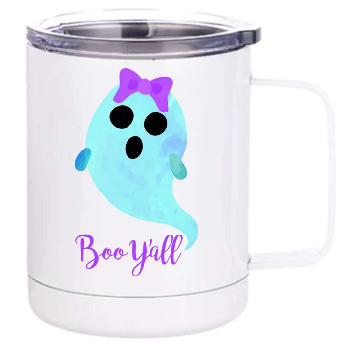 Boo Y'all Front & Back 12oz Stainless Steel Tumbler Cup