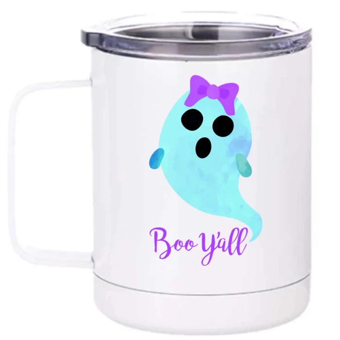 Boo Y'all Front & Back 12oz Stainless Steel Tumbler Cup