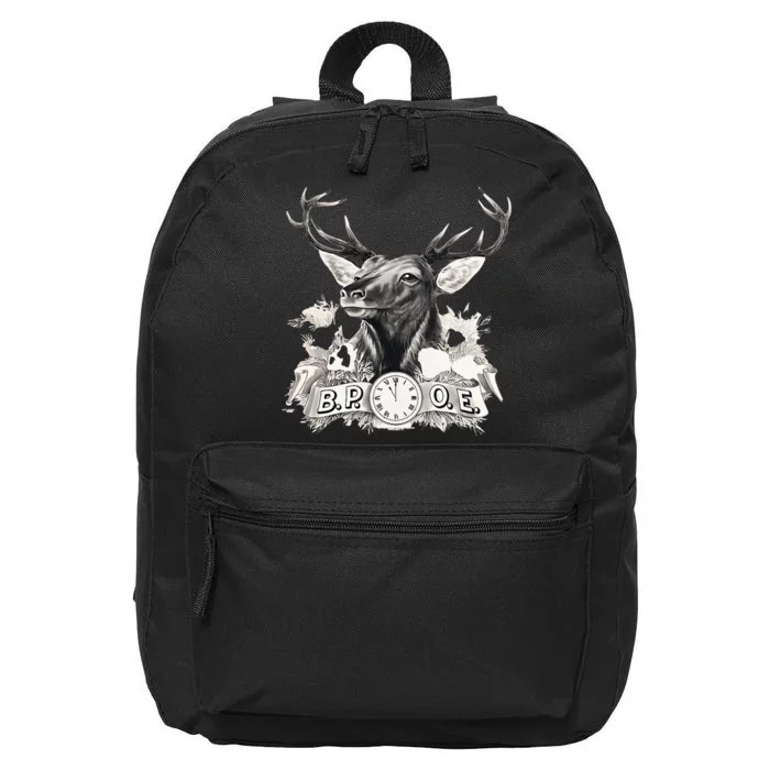 Benevolent Order Of Elks Bpoe Lodge 123 16 in Basic Backpack