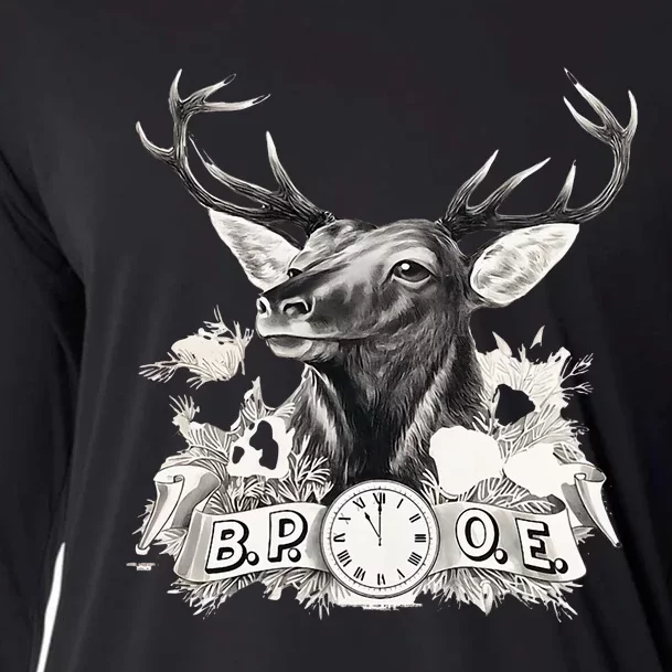 Benevolent Order Of Elks Bpoe Lodge 123 Cooling Performance Long Sleeve Crew