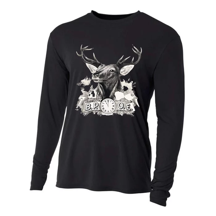 Benevolent Order Of Elks Bpoe Lodge 123 Cooling Performance Long Sleeve Crew