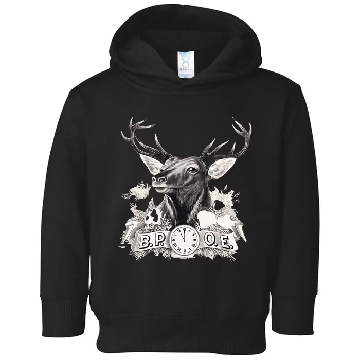 Benevolent Order Of Elks Bpoe Lodge 123 Toddler Hoodie