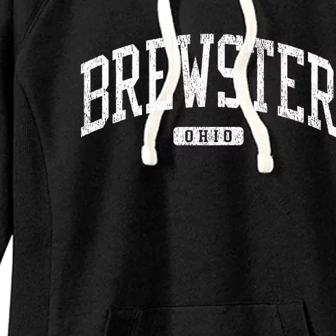 Brewster Ohio Oh Js03 College University Style Women's Fleece Hoodie