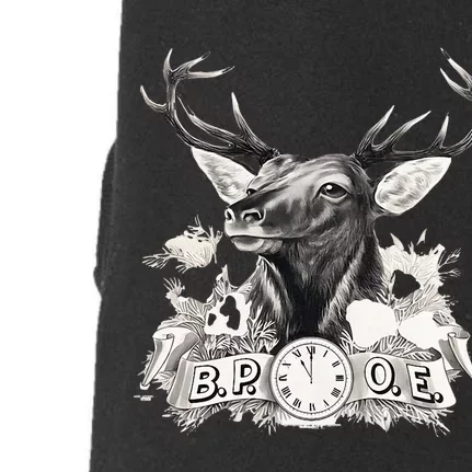 Benevolent Order Of Elks Bpoe Lodge 123 Doggie 3-End Fleece Hoodie