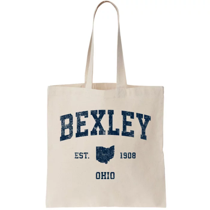 Bexley Ohio Oh Vintage Sports Tote Bag