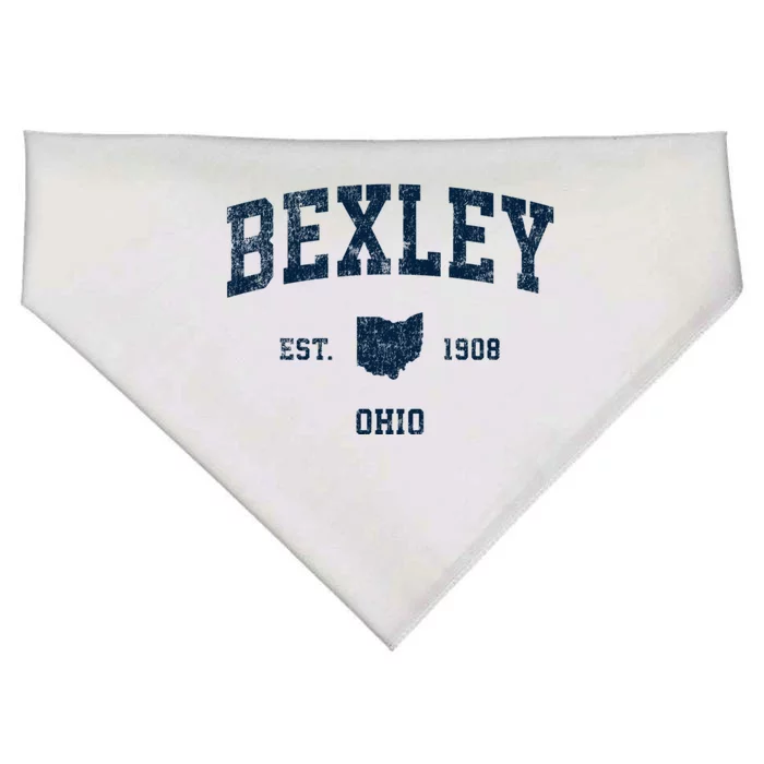 Bexley Ohio Oh Vintage Sports USA-Made Doggie Bandana