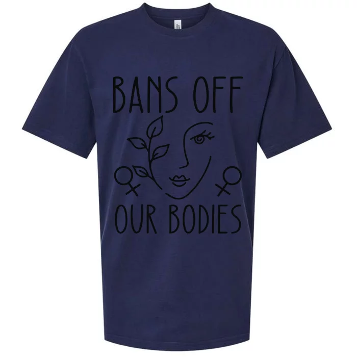 Bans Off Our Bodies Protect Freedom Choose Rights Sueded Cloud Jersey T-Shirt