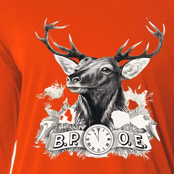 Benevolent Order Of Elks Bpoe Lodge 123 Cooling Performance Long Sleeve Crew