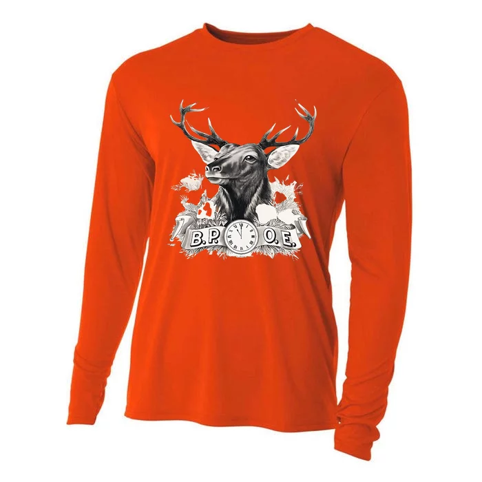 Benevolent Order Of Elks Bpoe Lodge 123 Cooling Performance Long Sleeve Crew