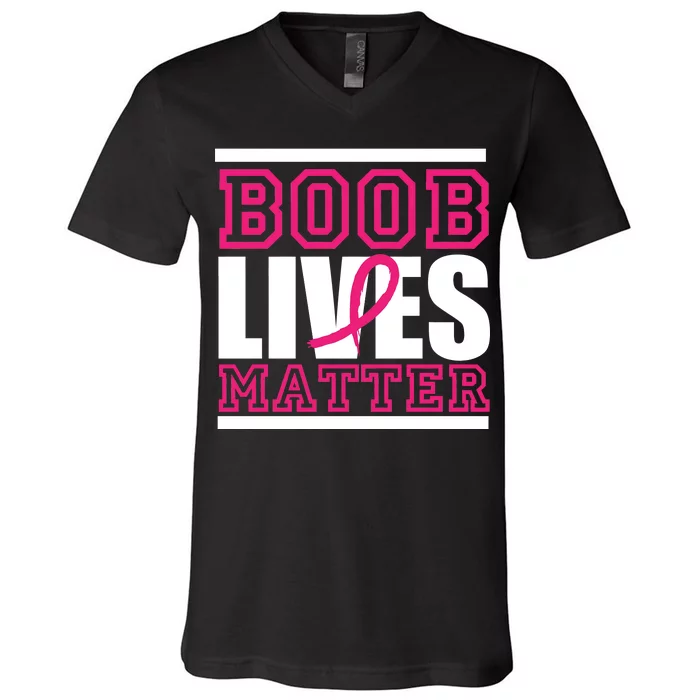 Boob Lives Matter V-Neck T-Shirt