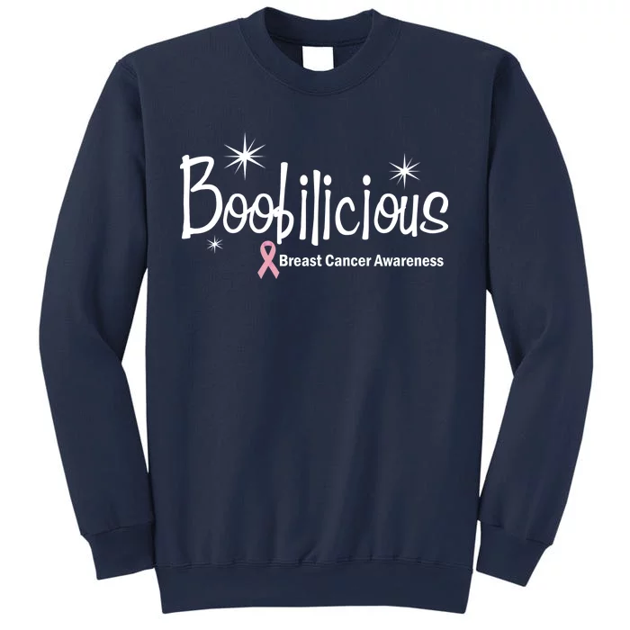 Boobilicious Breast Cancer Awareness Sweatshirt