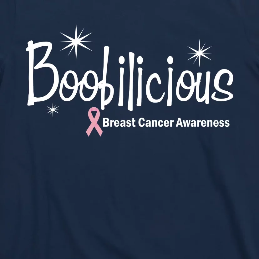 Boobilicious Breast Cancer Awareness T Shirt Teeshirtpalace 