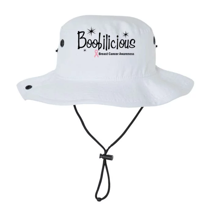 Boobilicious Breast Cancer Awareness Legacy Cool Fit Booney Bucket Hat