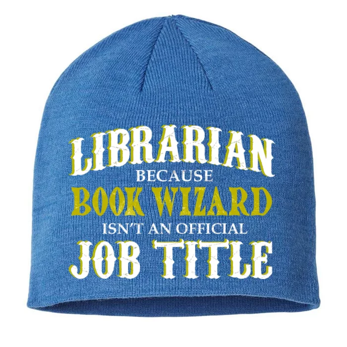 Book Wizard Librarian 8 1/2in Sustainable Knit Beanie