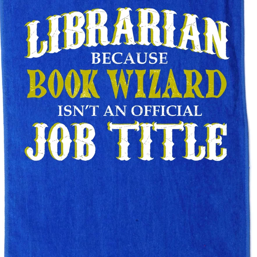 Book Wizard Librarian Platinum Collection Golf Towel