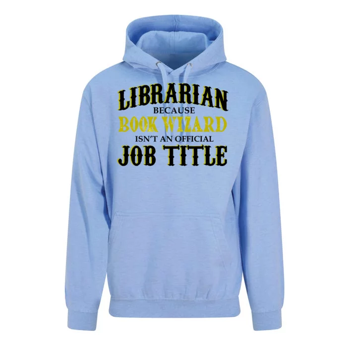 Book Wizard Librarian Unisex Surf Hoodie