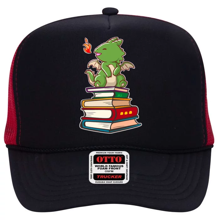 Book-Wrym Kawii Dragon High Crown Mesh Trucker Hat