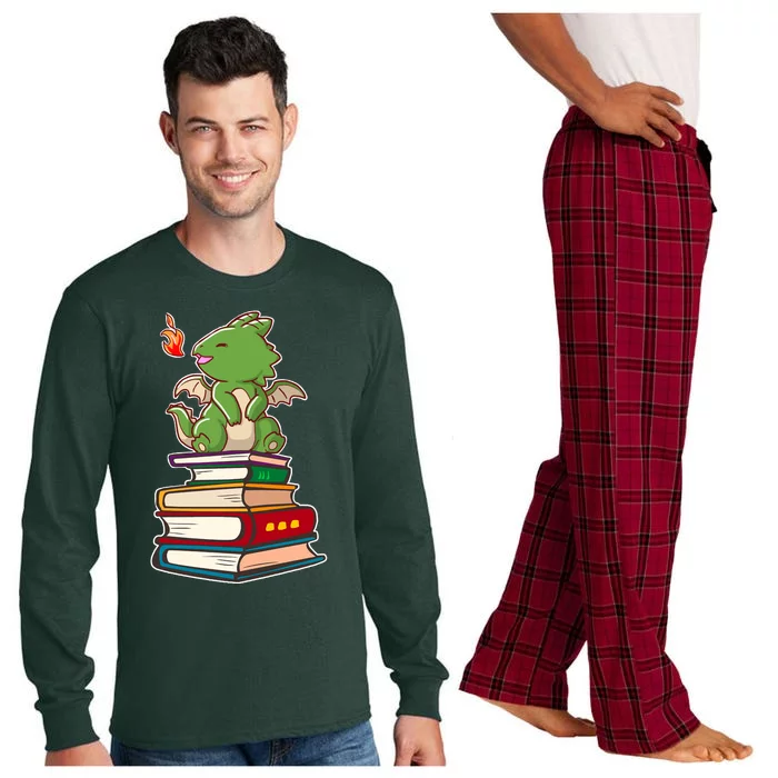 Book-Wrym Kawii Dragon Long Sleeve Pajama Set