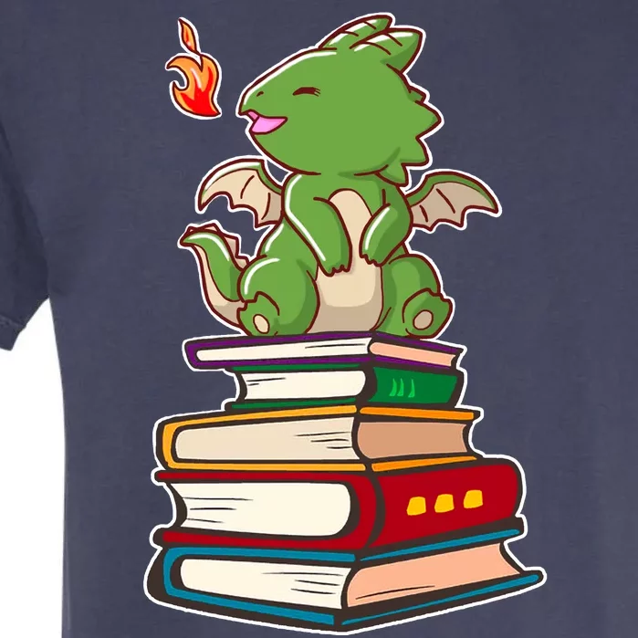 Book-Wrym Kawii Dragon Garment-Dyed Heavyweight T-Shirt