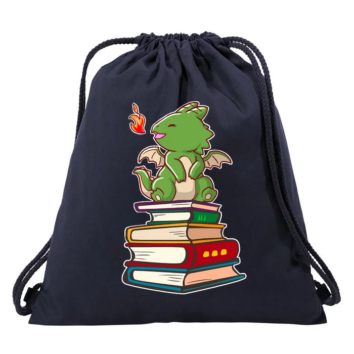 Book-Wrym Kawii Dragon Drawstring Bag