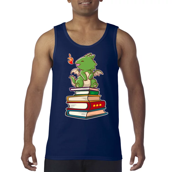 Book-Wrym Kawii Dragon Tank Top