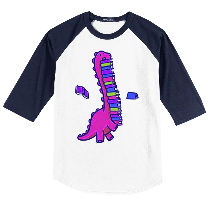 Bookasuras Baseball Sleeve Shirt