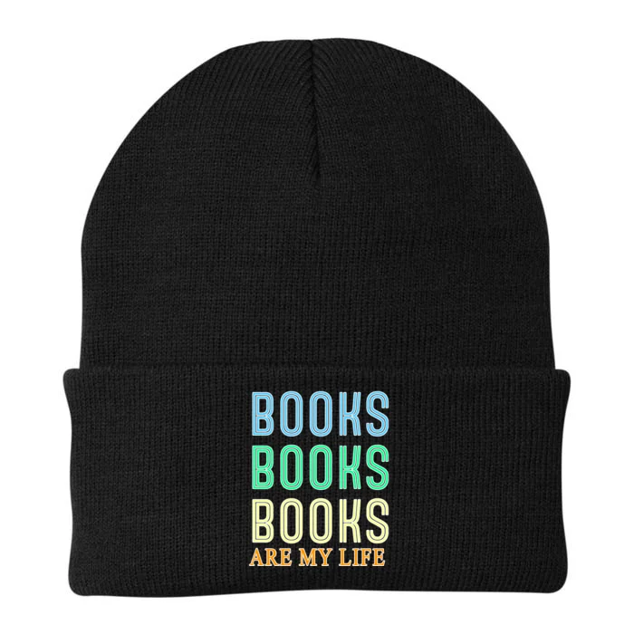 Books Are My Life Book Quotes Essential Knit Cap Winter Beanie