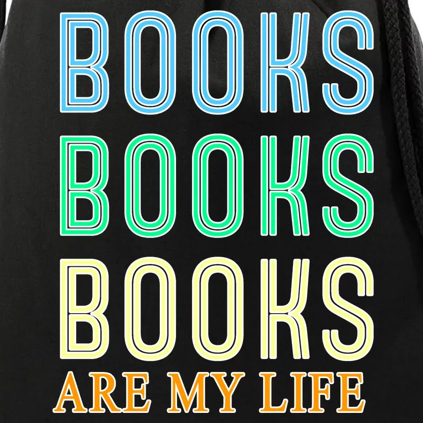 Books Are My Life Book Quotes Essential Drawstring Bag