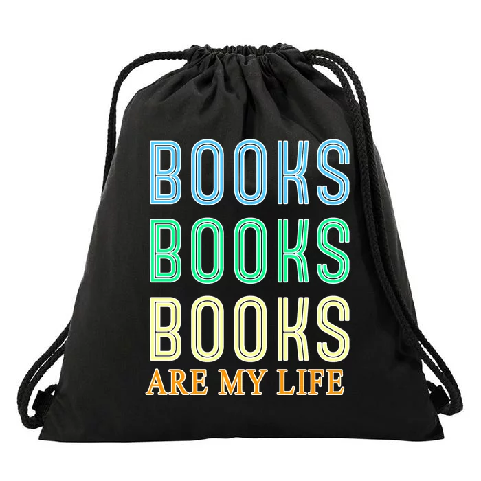 Books Are My Life Book Quotes Essential Drawstring Bag