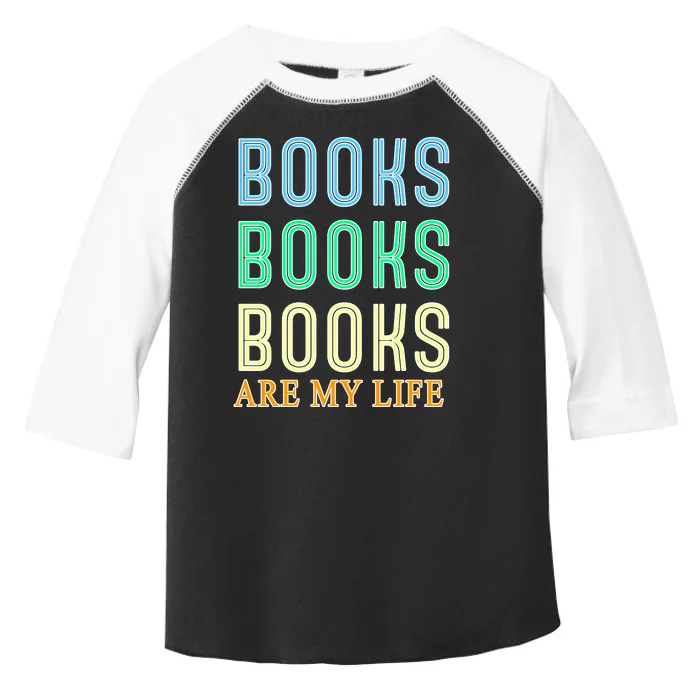 Books Are My Life Book Quotes Essential Toddler Fine Jersey T-Shirt